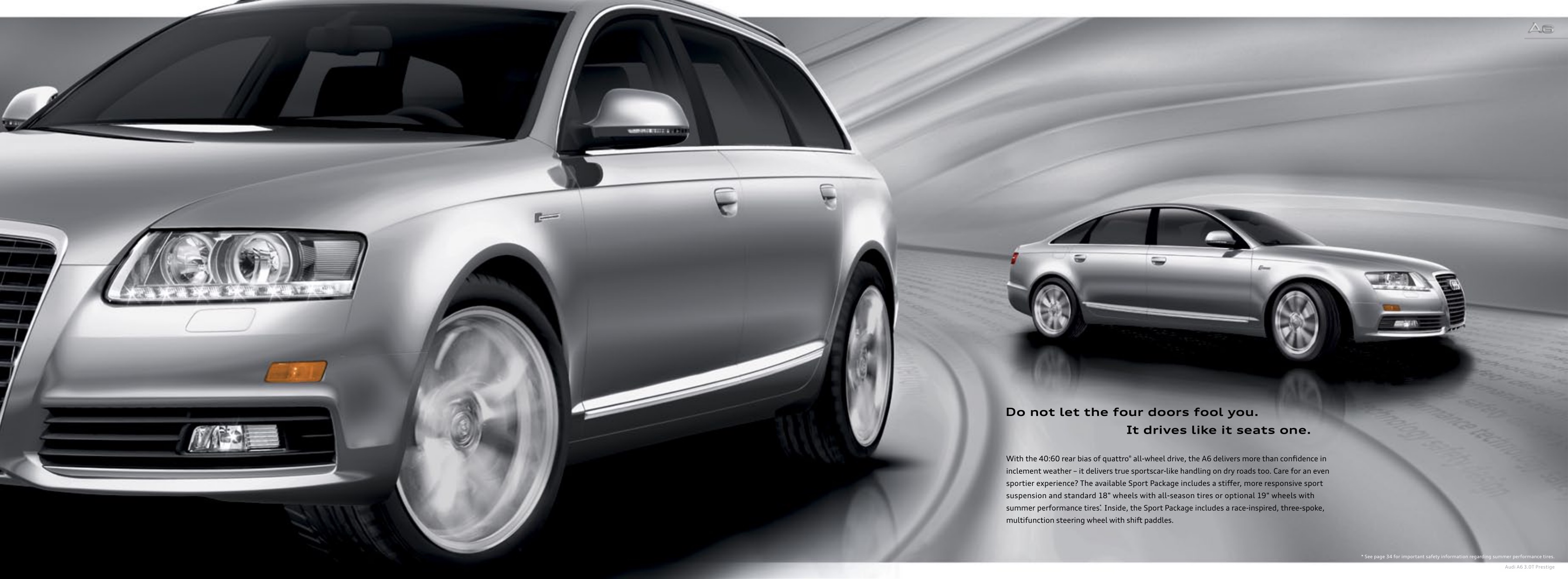2010 Audi A6 Brochure Page 6